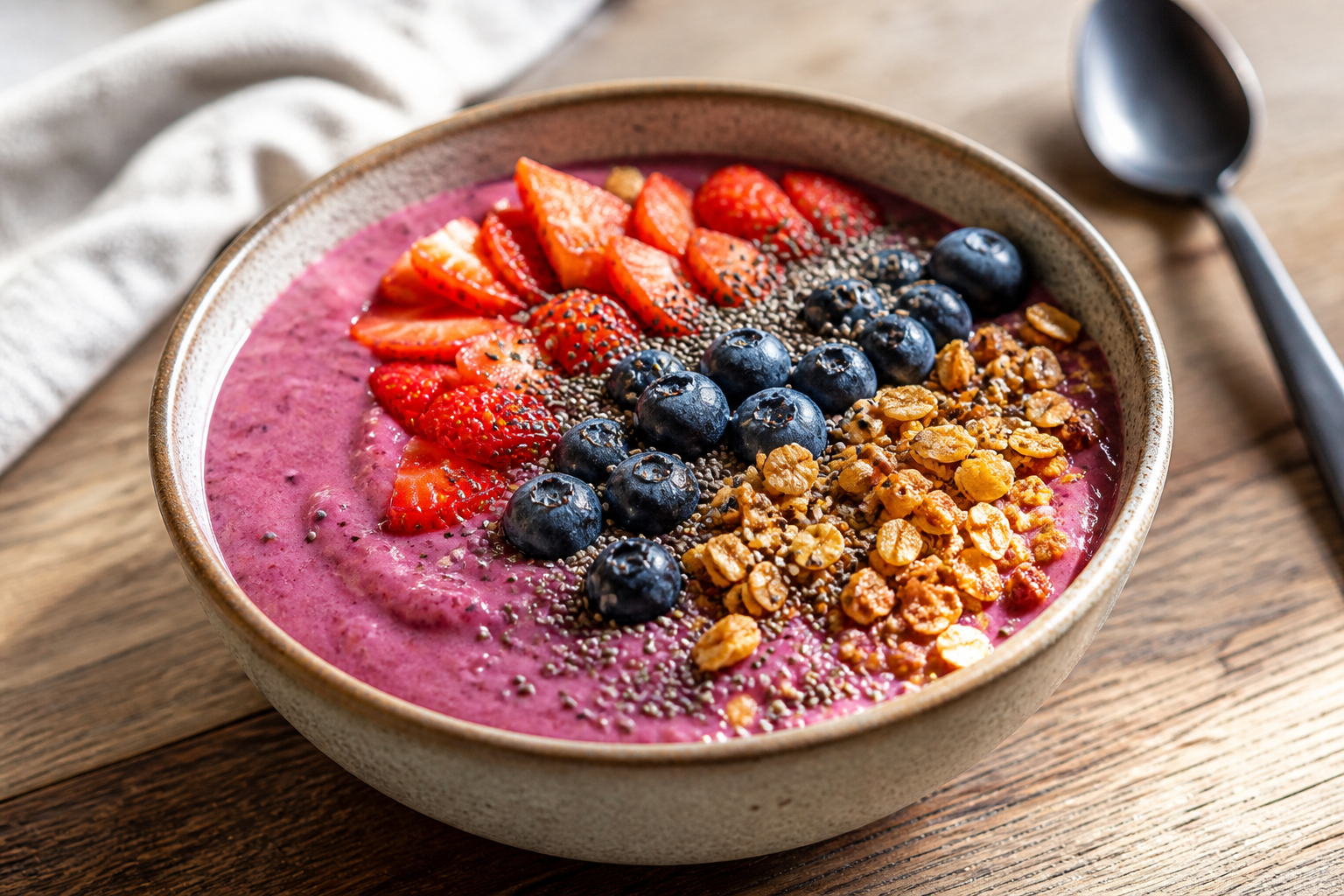 Berry Yogurt Smoothie Bowl
